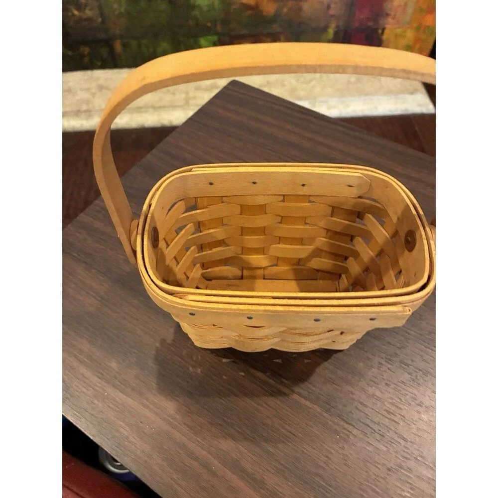 1997 Longaberger Horizon of Hope American Cancer Society Basket Signed